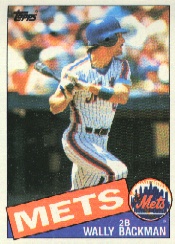 1985 Topps Baseball Cards      677     Wally Backman